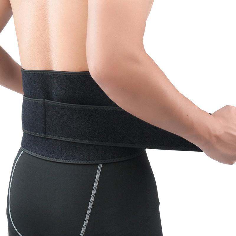 Durable And Safe Tcare Back Support Sport Adjustable Back Brace Lumbar Support Belt With Breathable Dual Straps Gym Lower Back Pain Relief Unisex