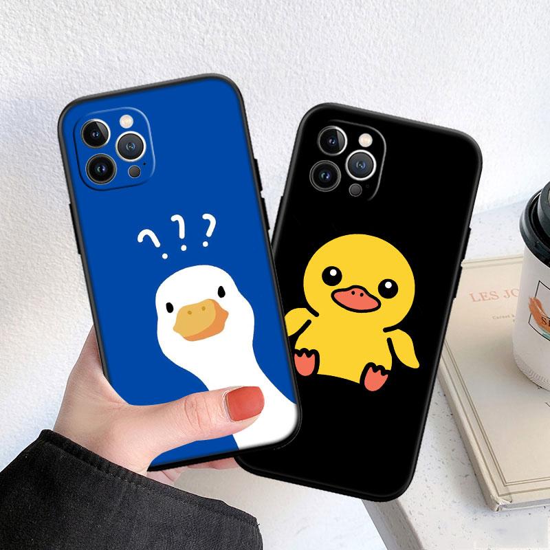 FM20 DUCK Cartoon Soft Shell Phone Case for Redmi Note 10 11 12 Pro Max 10S 10C 10T 11A 11S 12S 12C