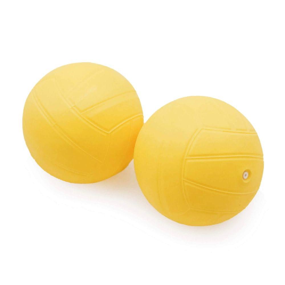Strong Bounce Round Net Ball With Pump Mini Volleyball Spike Game Ball Beach Volleyball