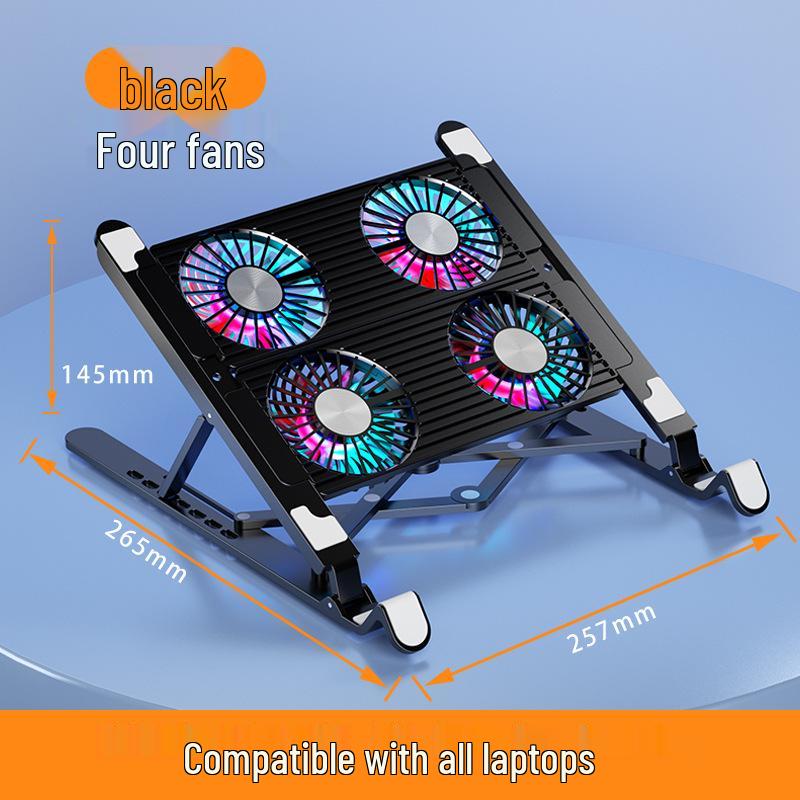 Adjustable and Portable Laptop Cooling Fan Stand