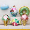 Children's First Birthday Decorative Balloons Cloud Shape Aluminum Foil Photography Props Baby Shower Celebration Supplies