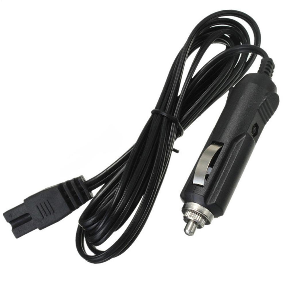 2M 12V DC Car Cooler Cool Box Mini Fridge 2 Pin Lead Cable Plug Wire Car Refrigerator Cigarette Lighter Power Cord Accessories