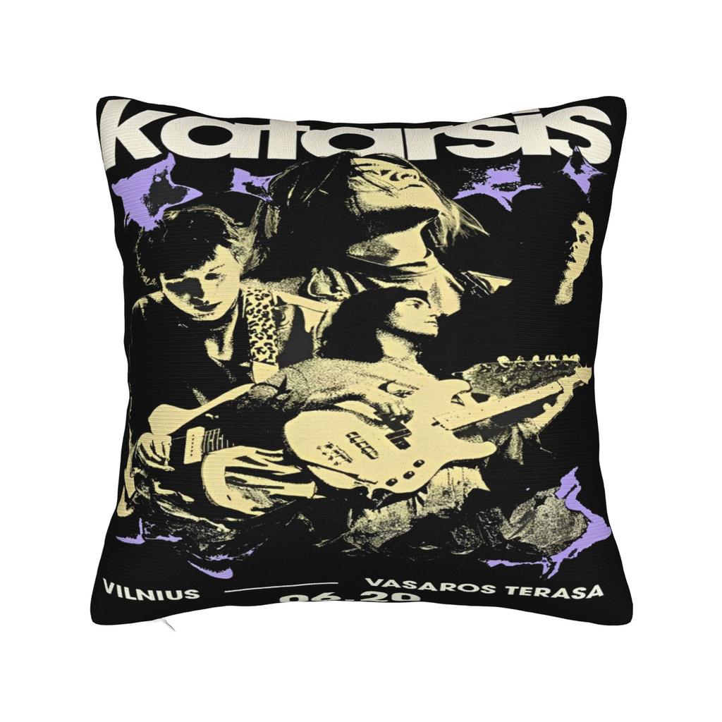 Trendy Home Katarsis band Decor Pillowcases Accessories Pillow Covers Zipper Multi Size