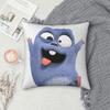 Federa Quadrata Cuscino Copricuscino Cuscino Decorativo per Casa Divano Soggiorno con Animazione Grizzy e i Lemming Cartone Animato Anime