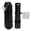 420 800mm F8.3 Telephoto Zoom Lens Fit for EF EF S Mount Cameras Manual Focus Camera Lens Aluminum Alloy Optical Glass