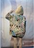Plus Size Mickey Print Hooded Sweater for Women - Loose, Casual, Age-Reducing Knit Top