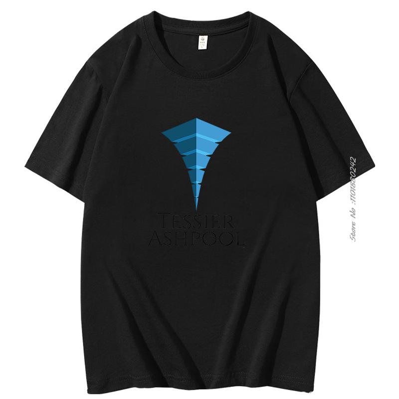 Neuromancer Henry Dorsett Case Novel Cotton Tshirt Tessier Ashpool Logo Fashion Graphic T Shirts Mens Short Sleeve Tshirt