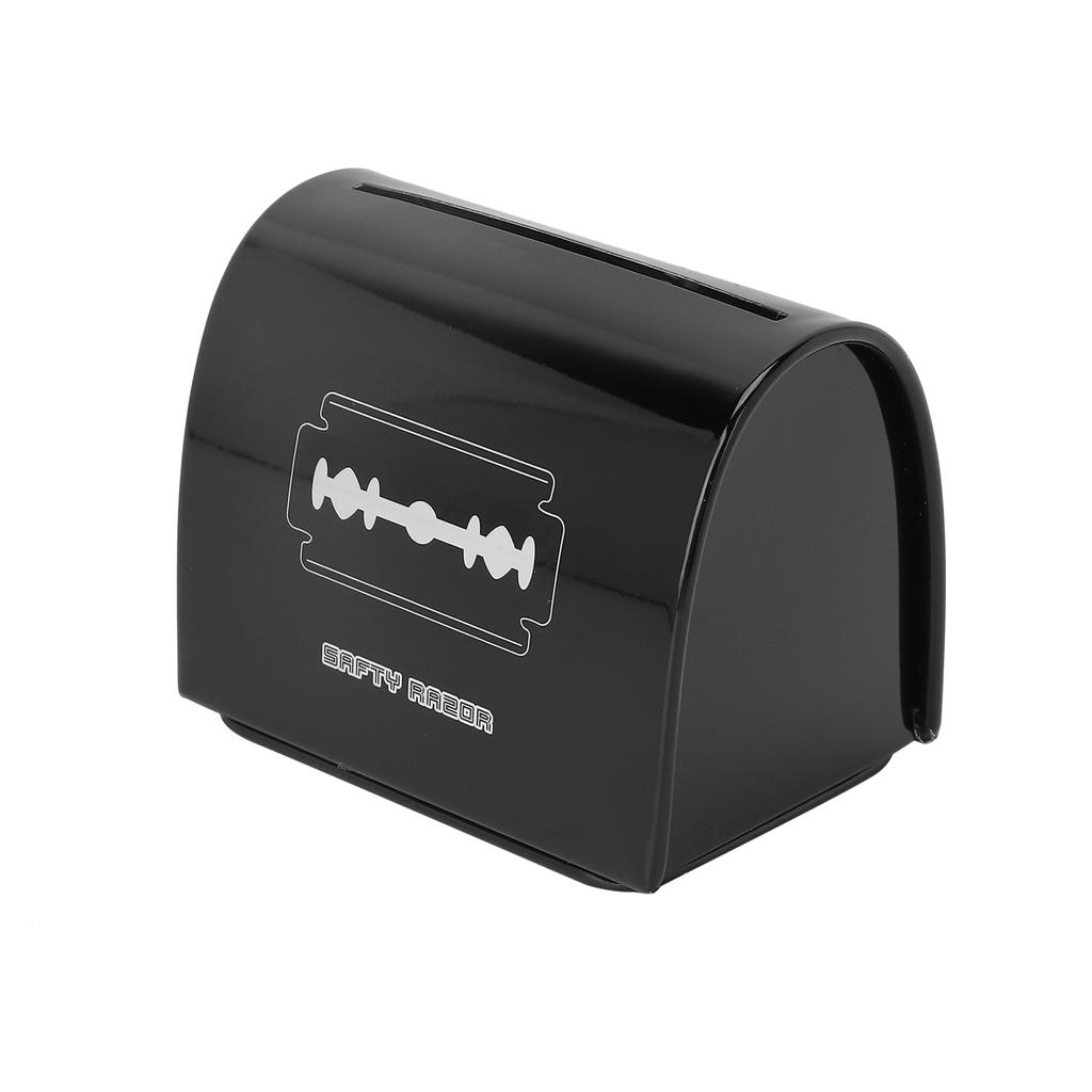 Blade Disposal Case Sealed Design Razor Disposal Case Large Capacity Safe Storage Bank for Used Razor Blades