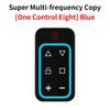 Multi Frequency 300-915MHz Garage Door Remote Control RF 8CH Copy Duplicator 433MHz 868MHz Remote Fixed Rolling Code Transmitter