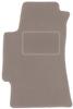 Beige Driver's Mat For: Subaru Impreza II GD Sedan, Station Wagon (2000-2007)