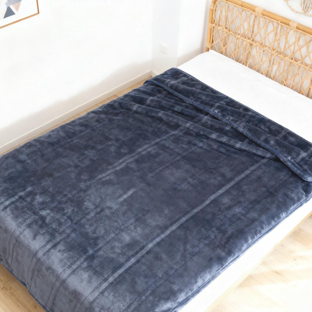 Electric Blanket With 10 Temperature Settings, Overheat , Flannel/lamb Fleece Material.