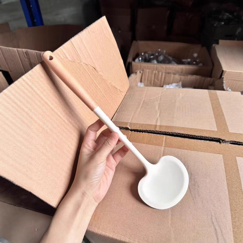 Ruhan 3-Piece Silicone Mushroom Spatula Set