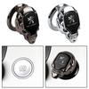 Car One-Click Switch Button Protective Cover Engine Start Stop Switch tire value For Peugeot 206 207 208 2008 306 307 107 3008