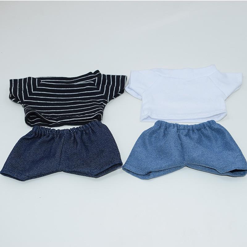 Star Figure 15/20cm Doll Clothes: Short-Sleeve Top & Pants Cotton Set