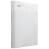 Laconic Style Notebook Binder A5 Clear Pocket White LGF32-280WH
