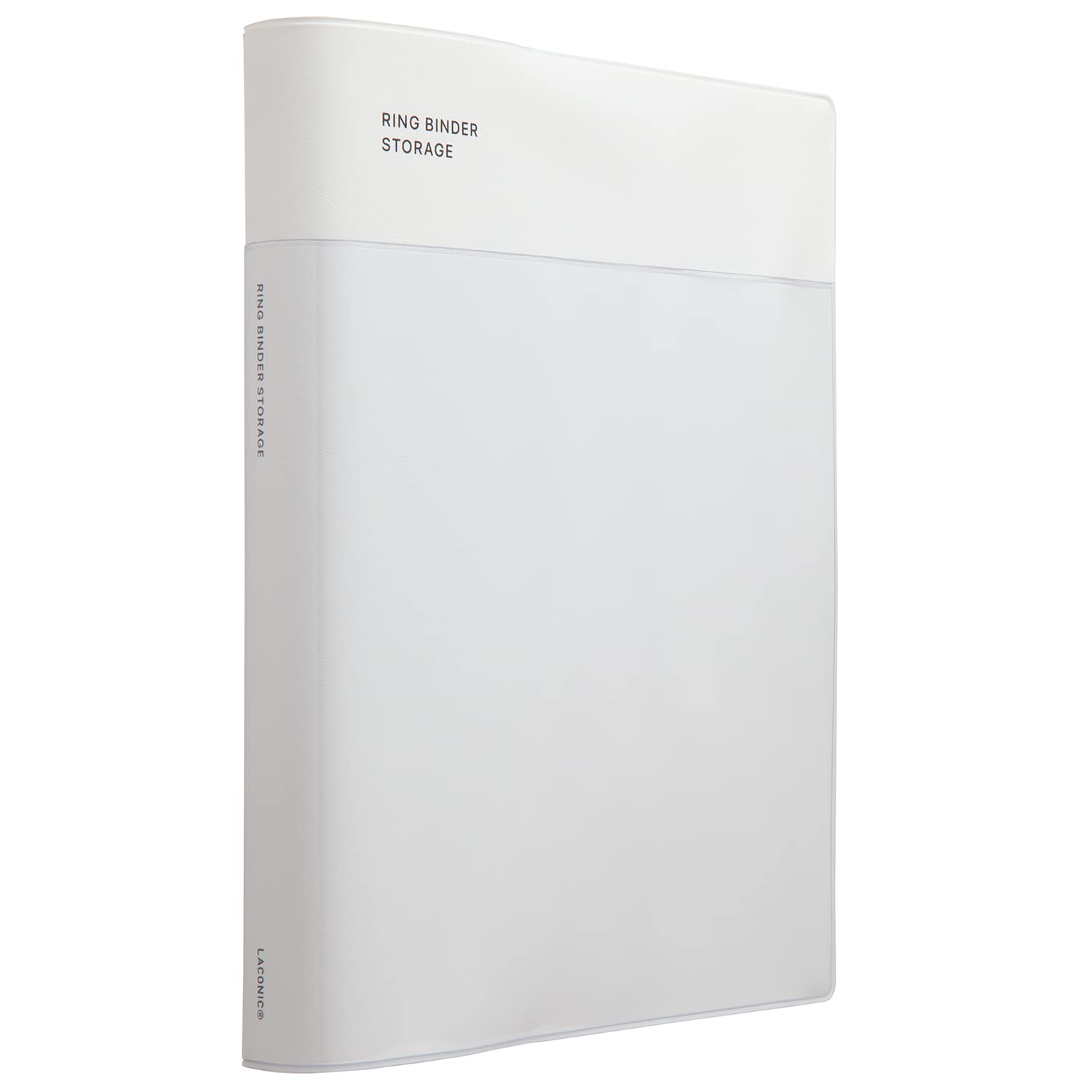 Laconic Style Notebook Binder A5 Clear Pocket White LGF32-280WH белый