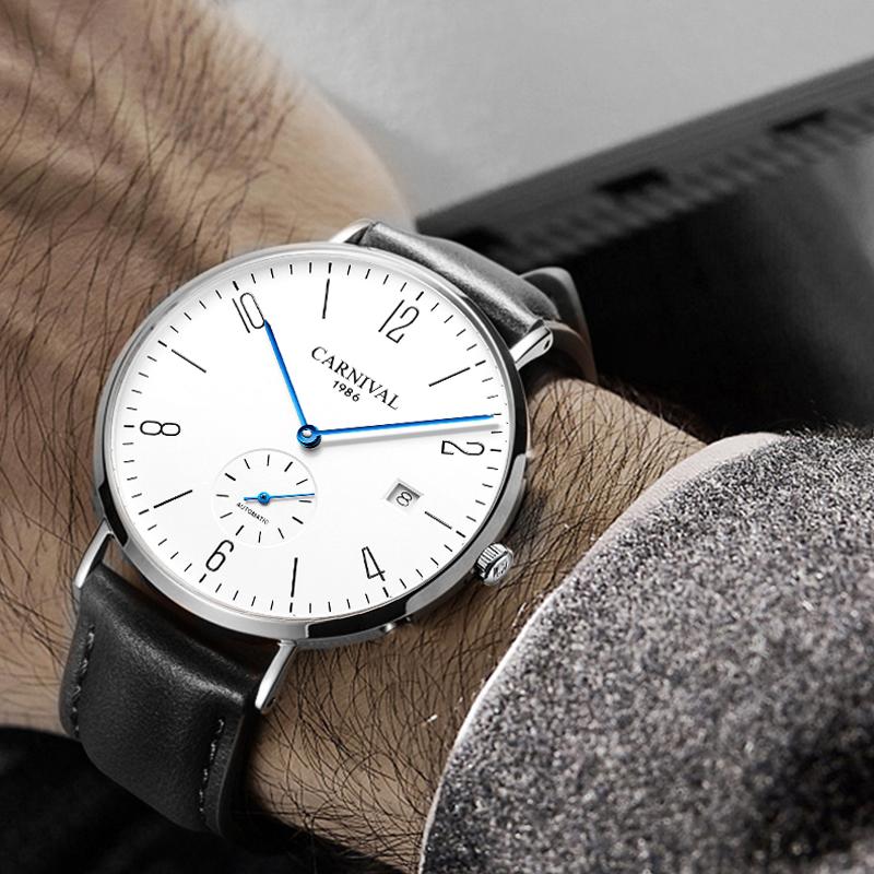 thin automatic watch