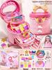 Children's Makeup Toy Set: Nail Polish, Lipstick, and Girl's Cosmetics Box - Perfect Birthday Gift
