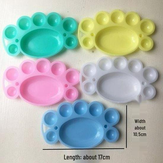 12-Color Waterproof Pigment Set for Kids - DIY Art, Graffiti, and Plaster Painting with 6 Interconnected Pigment Strips