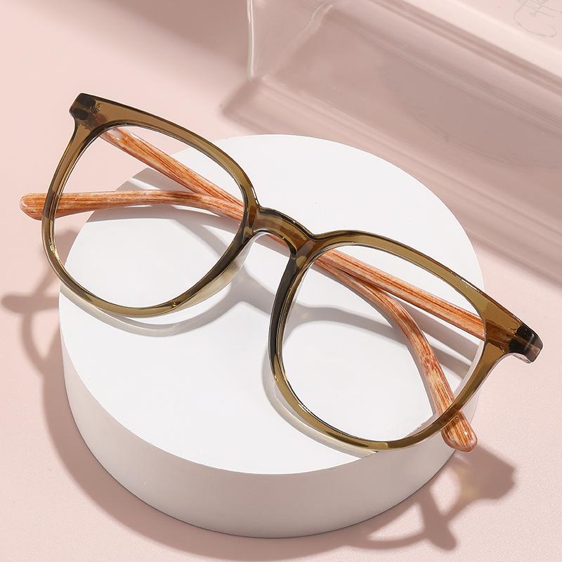 New Fashion Hd Large Frame Women'S Reading Glasses Ultra Light Neutral High Quality Anti Blue Light Presbyopia Glasses