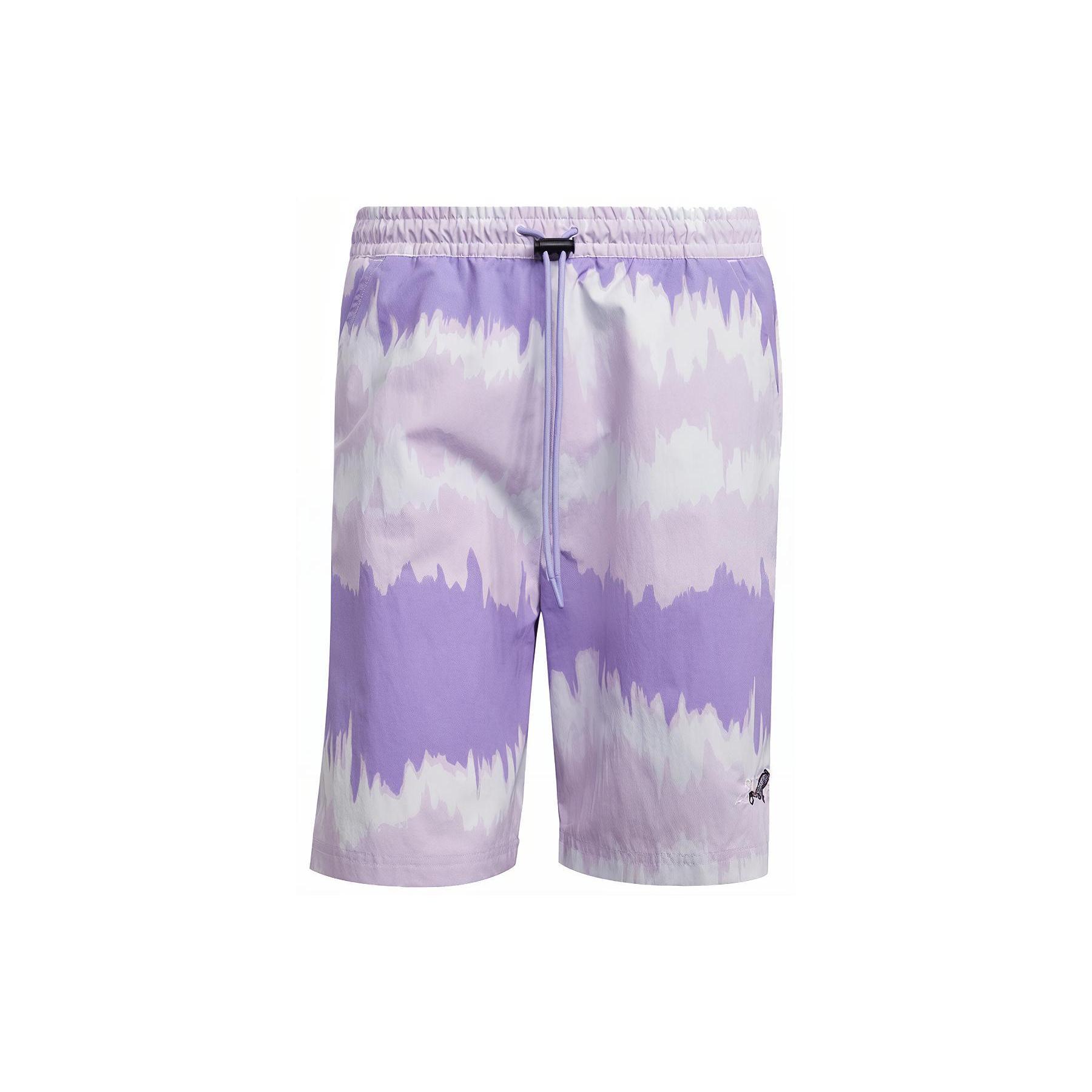 Adidas Originals ADVENTURE ARCHIVE Повседневные шорты Мужские Фиолетовые GN2346 S