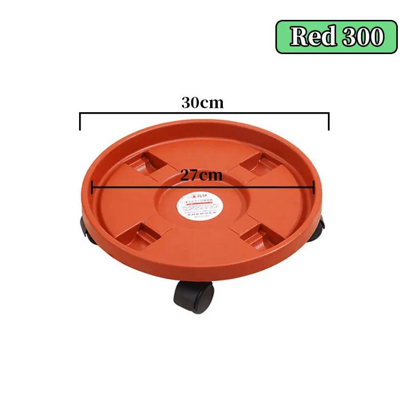 Plant Mover with Wheels Plant Support Roller Universal Flower Base Pot Movable Tray Rack Indoor Outdoor Balcony Stand