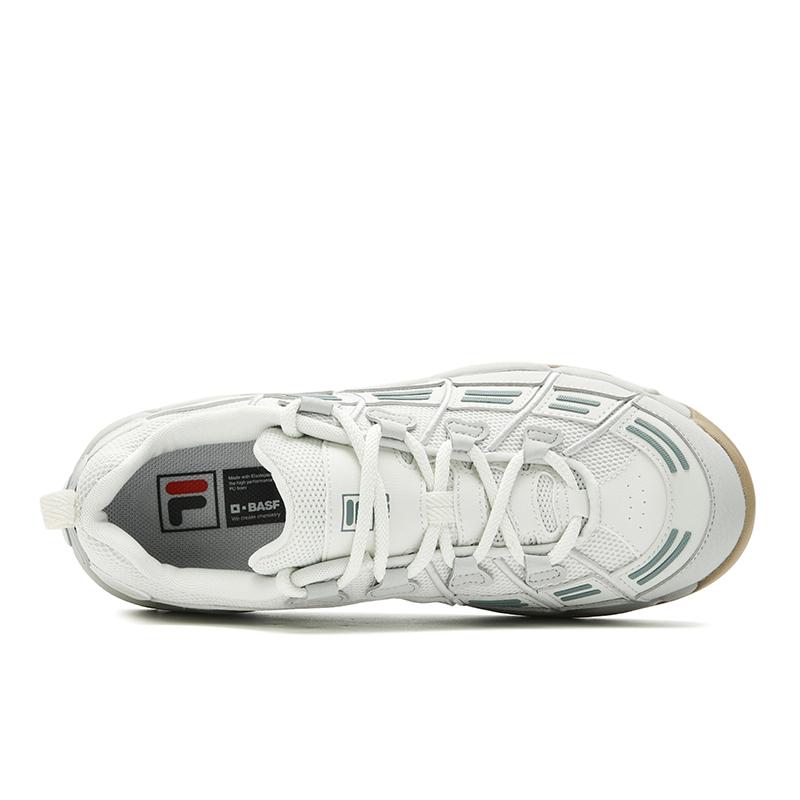 Men's Sneakers FILA BASKET Chunky Sneakers Men's Low-top Haze Gray/Mist Pearl Gray