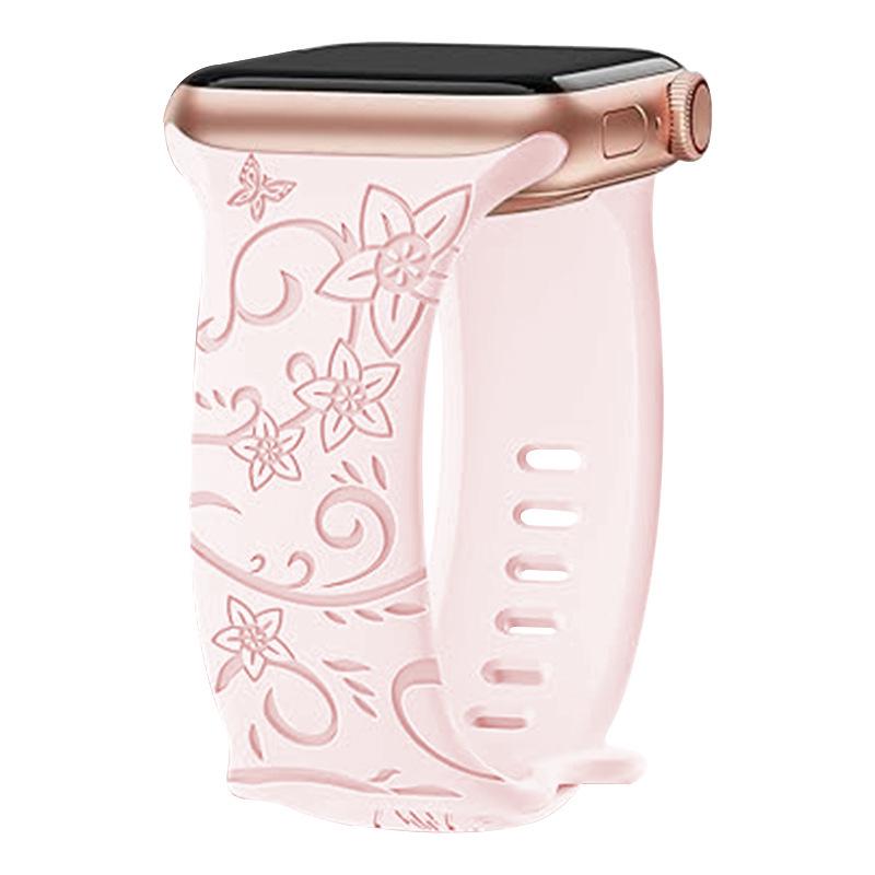 Apple iWatch SE987 Monochrome Silicone Universal Sports Band