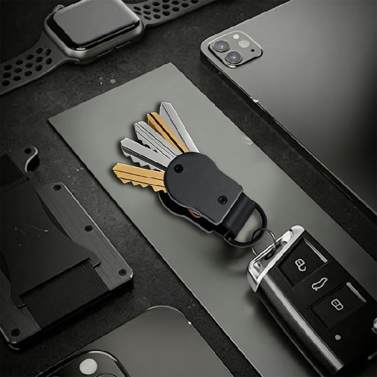 Modern Key Storage Rings With Smooth Surfaces Finish Motorcycle Key Holder Key Organizers Suitable For Office And School