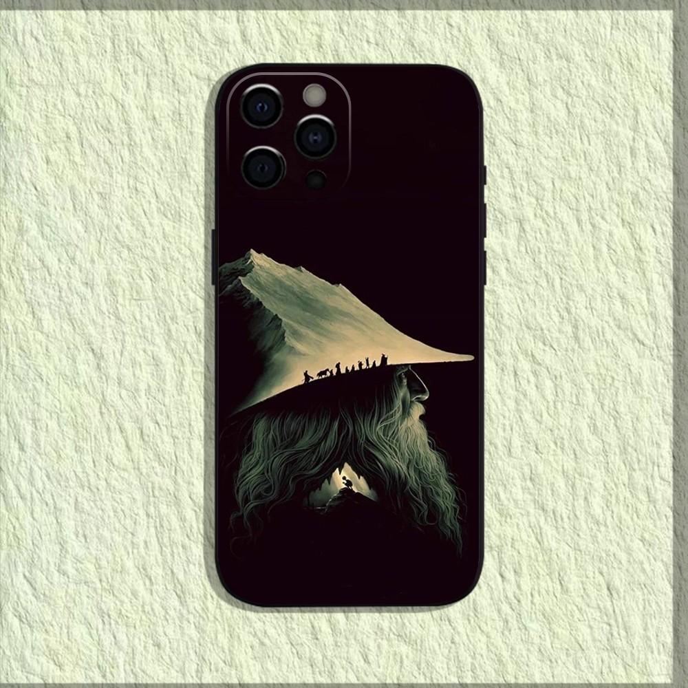 

The L-Lord of the R-Rings Phone Case For iPhone 16,15,14,13,12,11,Pro,X,XS,Max,XR,Plus,Mini Soft Black Cover iPhoneXS
