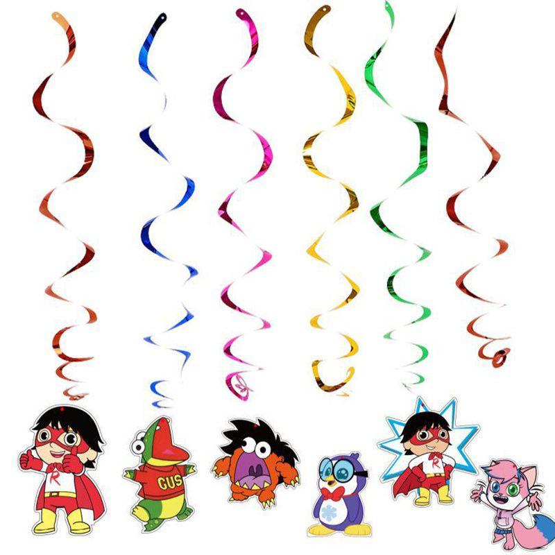 Ryans Party Decoration Tableware Paper Plate Banners Birthday Kids