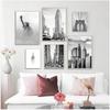 New York Statue Of Liberty Black White Nordic Posters And Prints Wall Art Canvas Painting Wall Pictures For Living Room Decor