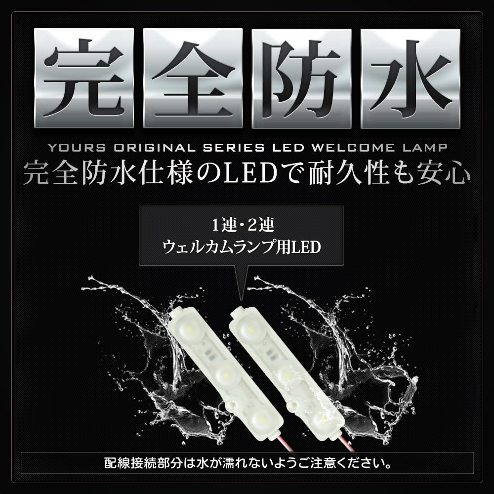 Jimny Nomad Exclusive LED Welcome Lamp Welcome Footwell Custom JIMNY M YOURS. [Dual] [Blue] Lamp, Parts, Accessories, Dress-Up y708-040blue2 [5]-1