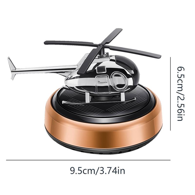 Auto-Parfumdiffusor Raumschiff-Ornament Solar-Lufterfrischer Lang anhaltender Duft Kleiner Aromatherapie-Diffusor Auto-Luftreiniger