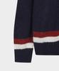 BROOKS BROTHERS Tennis V-Neck Sweater (Navy) (Bbwnmf4522Qef)