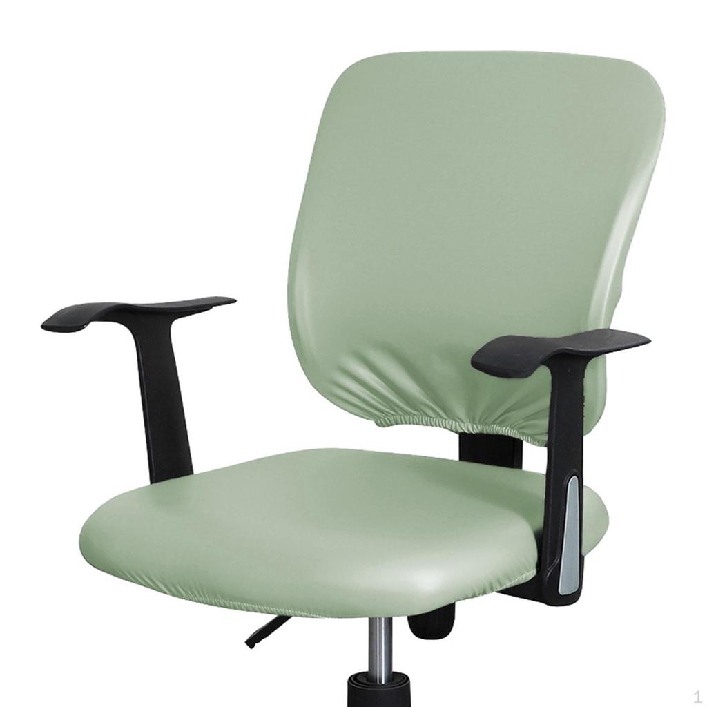 Office Chair Cover Stretch Removable Rotating Protector Waterproof Oilproof Computer Desk