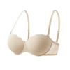 Strapless French Lace Bralette Push Up Small Bust No Wire Lingerie Set