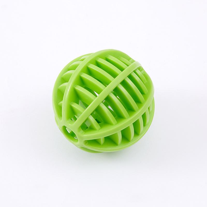 For Dog Toy TPR Rubber Elastic Ball Chew Toy for Tooth Cleaning and Food Leaking