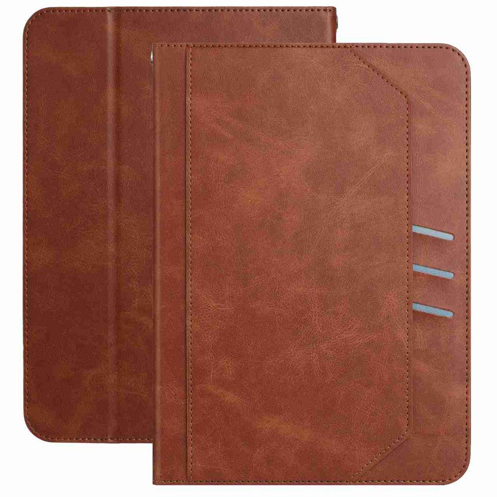 For Samsung Galaxy Tab Active5 Case - Durable Faux Leather Cover w/Adjustable Stand & Anti-Slip Grip (5 colors)