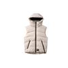 Li Ning Sports Fashion Serie Lockere Daunenweste Damen Westen Hellwolken-Grau AMRP006-5