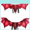 Vivid Non-woven Dragon Wings Cosplay Props For Halloween Parties And Role Play