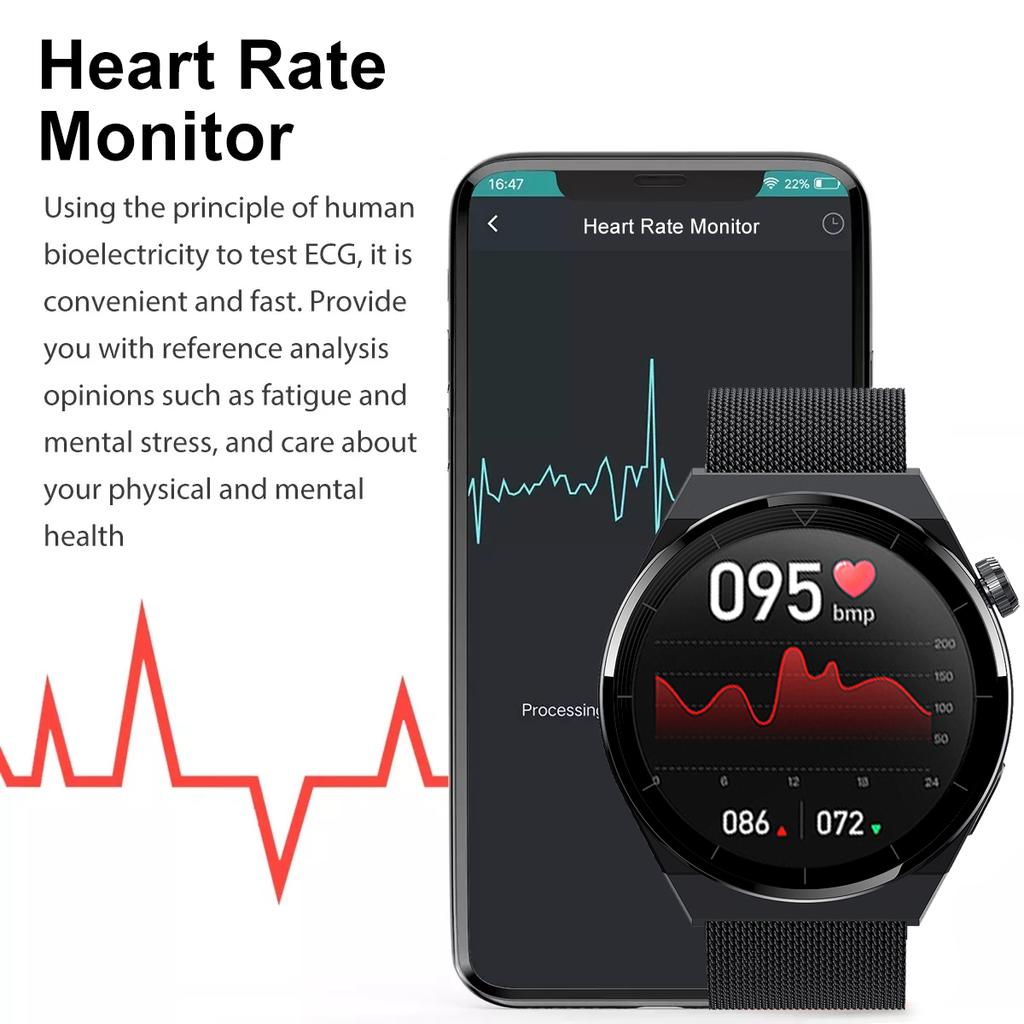 Gt3 Pro Smart Watch Men Amoled 390*390 Hd Screen Heart Rate Bluetooth Call Ip68 Waterproof Smartwatch For Huawei Xiaomi
