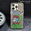 Applicable To iPhone16 Mobile Phone Case Apple 15promax1413 Couple Northeast Big Flower Jacket 1211 Tom Jerry