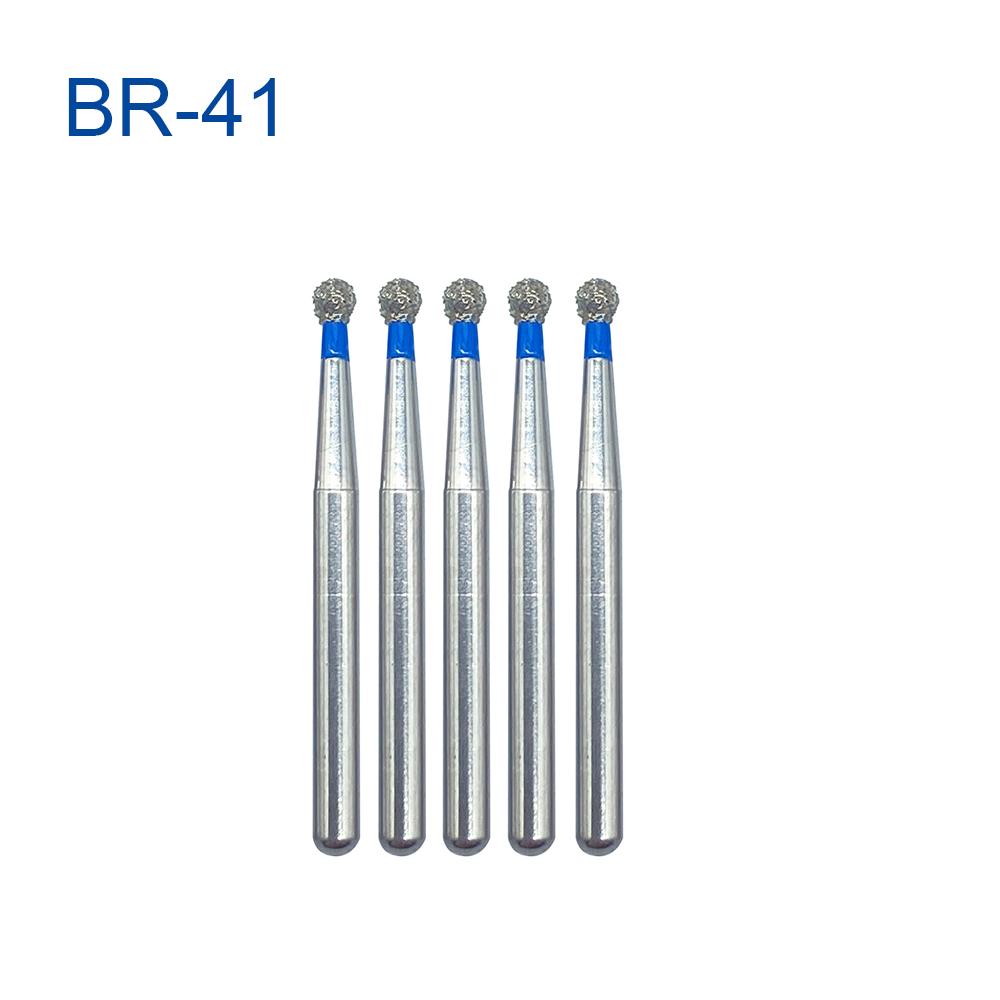 5Pcs/Pack, Jnsur Dental Diamond Burs Dental Drills For High Speed Handpiece Fg Dia 1.6Mm Dental Lab Technican Dentistry Material