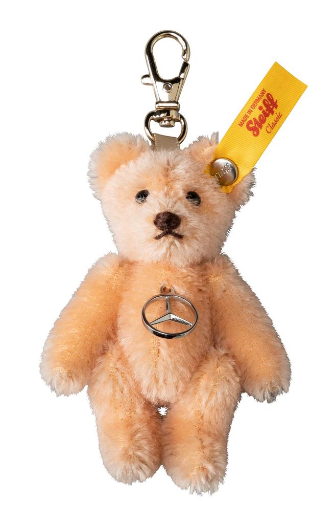 [Mercedes-Benz Collection] Genuine Mercedes-Benz X Steiff Teddy Bear Key Ring, Apricot