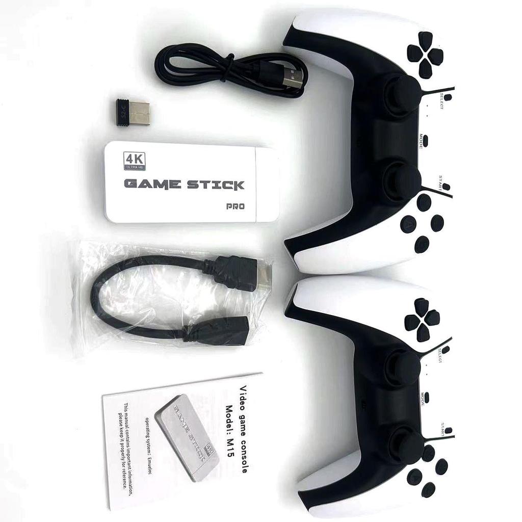 M15 Family Mini 4K HDMI Wireless TV Game Console with U Disk