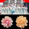 Dream Lotus Dance Peony Hand Flower for Women - Classical Dance Accessory