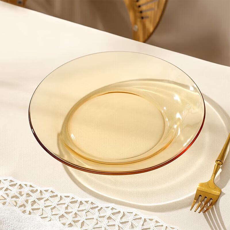 MAXCOOK High Borosilicate Glass Serving Plate