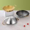 Korean Style Dry Boiler Non Stick Camping Wok Kitchen Accessory Frying Cooking Pot  Picnic
