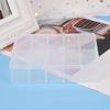 Nail Art Storage Case  Gems Accessories Clear Plastic Empty Container